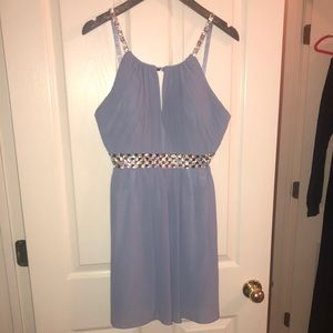 Grey/blue Formal Dress